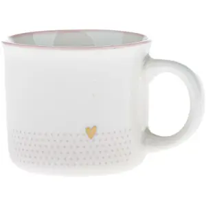 Porcelánový hrnek Zlaté srdíčko 100 ml