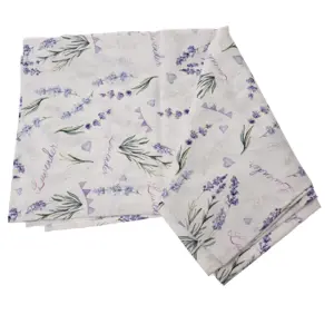 Ubrus voděodolný Levandule, 140 x 140 cm