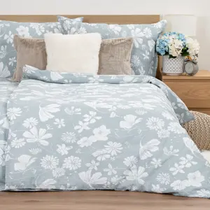 4Home Krepové povlečení Gentle Green, 140 x 220 cm, 70 x 90 cm