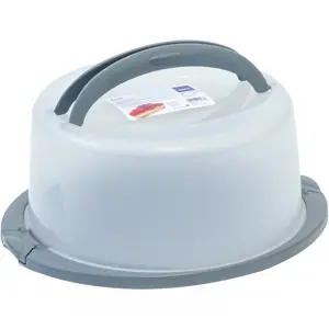 Kela Přenosná dóza na dort Deli, šedá