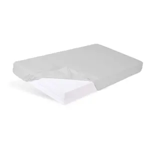 Multitex Dětské prostěradlo Bamboo šedá, 60 x 120 cm