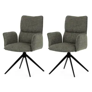 Sada jídelních židlí DCH-D1328 GRN2, 2 ks