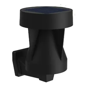 Philips Avery venkovní solární nástěnné LED svítidlo černá, 1,8 W, 200 lm, 2700 K