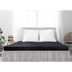4Home jersey prostěradlo Ideál černá, 90 x 200 cm