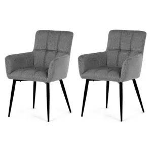 Sada jídelních židlí DCH-P3146 SIL2, 2 ks