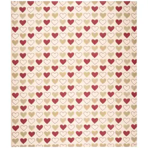 Home Elements Ubrus Srdcový motiv, 120 x 140 cm, 120 x 140 cm