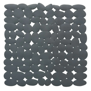 Spirella Protiskluzová podložka do sprchy MARATHON, tmavě šedá, 54 x 54 cm