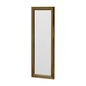 Zrcadlo Smooth Gold 40 x 105 cm