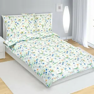 Bellatex Bavlněné povlečení Kvítí, 140 x 200 cm, 70 x 90 cm