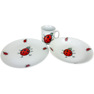 Thun talíř+miska+hrnek dětský BERUŠKA