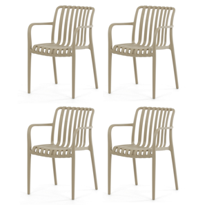 Sada jídelních židlí CT-X7029 CAP, 4 ks