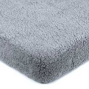 4Home Prostěradlo Beránek tmavě šedá , 90 x 200 cm