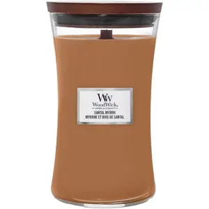 WoodWick Vonná svíčka váza velká Santal Myrrh, 609 g