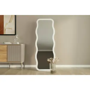 Zrcadlo Aror White 50 x 160 cm