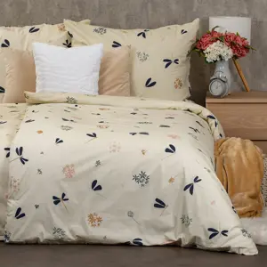 4Home Bavlněné povlečení Dragonflies, 140 x 220 cm, 70 x 90 cm