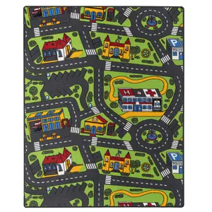 Vopi Dětský koberec City life, 140 x 200 cm