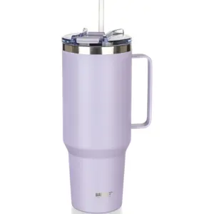 Banquet Termohrnek nerezový s uchem Twain 1200 ml, lila
