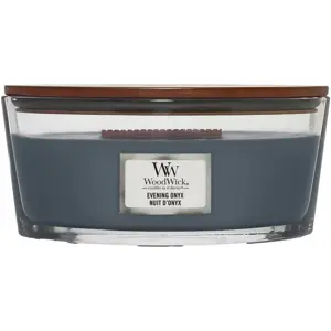 WoodWick Vonná svíčka loď Evening Onyx, 453 g