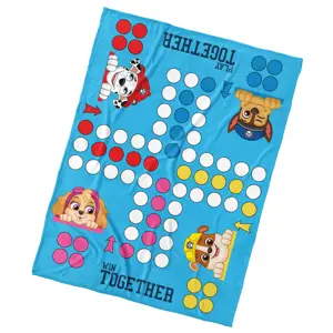 Carbotex Dětská deka Tlapková Patrola Člověče Nezlob Se, 130 x 170 cm