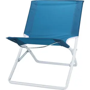 Plážové skládací křeslo, modrá