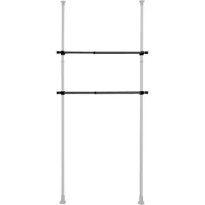 Wenko Sada 2 teleskopických horizontálních tyčí Herkules, černá